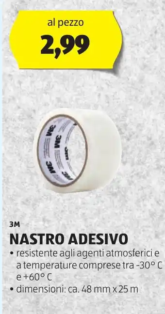 ALDI 3M NASTRO ADESIVO offerta