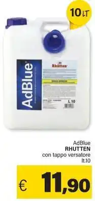 Ard Discount AdBlue RHUTTEN con tappo versatore lt.10 offerta