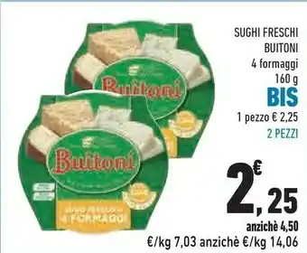 Conad City Le stagioni d'italia Buitoni Sughi Freschi offerta