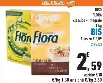 Conad City Flora Riso Classico offerta