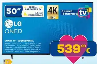 Euronics LG QNED SMART TV - 50QNED756RA offerta