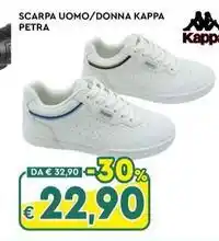 IperFamila SCARPA UOMO/DONNA KAPPA PETRA offerta