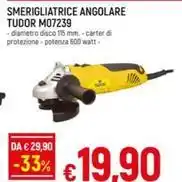 SMERIGLIATRICE ANGOLARE TUDOR M07239