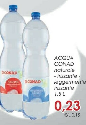Conad City Conad - Acqua Minerale Naturale 1500 G(ml) offerta