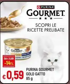 IperFamila PURINA GOURMET GOLD GATTO offerta