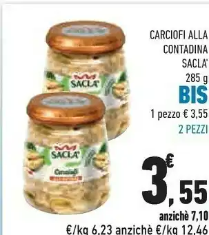 Conad City Saclà Carciofi Alla Contadina offerta