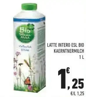 Conad City Kaerntnermilch Latte Intero Esl Bio offerta
