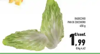 Conad City Radicchio Pan Di Zucchero 450 G offerta