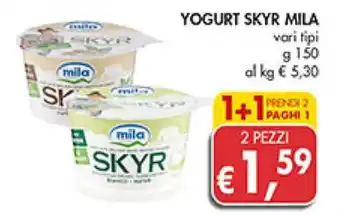 Coal YOGURT SKYR MILA vari tipi g 150 offerta