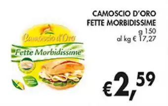 Coal CAMOSCIO D'ORO FETTE MORBIDISSIME g 150 offerta