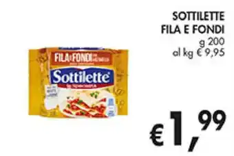 Coal SOTTILETTE FILA E FONDI g 200 offerta