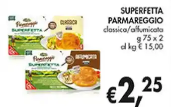 Coal SUPERFETTA PARMAREGGIO classica/affumicata g 75 x 2 offerta