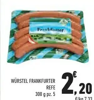 Conad City Refe Wurstel Frankfurter offerta