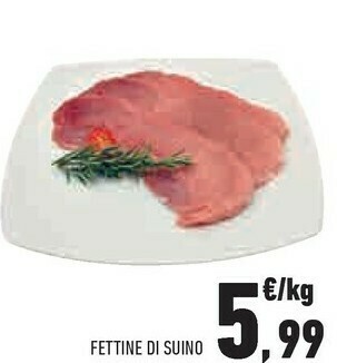 Conad City Fettine Di Suino offerta
