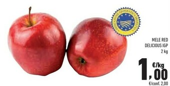 Conad City Mele Red Delicious offerta