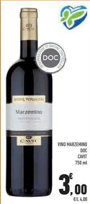 Conad City Cavit Vino Marzemino offerta