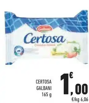Conad City Galbani Certosa 165 G(ml) offerta