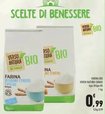 Conad City Natura bio Farina offerta