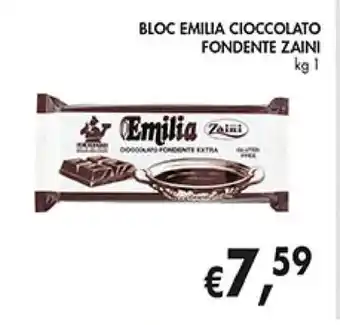 Coal BLOC EMILIA CIOCCOLATO FONDENTE ZAINI kg 1 offerta
