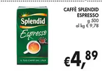 Coal CAFFÈ SPLENDID ESPRESSO g 500 offerta