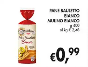 Coal PANE BAULETTO BIANCO MULINO BIANCO g 400 offerta