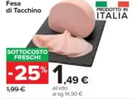 Carrefour Market Fesa di Tacchino offerta