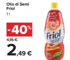 Carrefour Market Olio di Semi Friol offerta