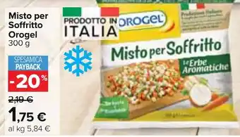 Carrefour Market Misto per Soffritto Orogel 300 g offerta