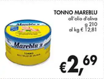 TONNO MAREBLU all'olio d'oliva g 210