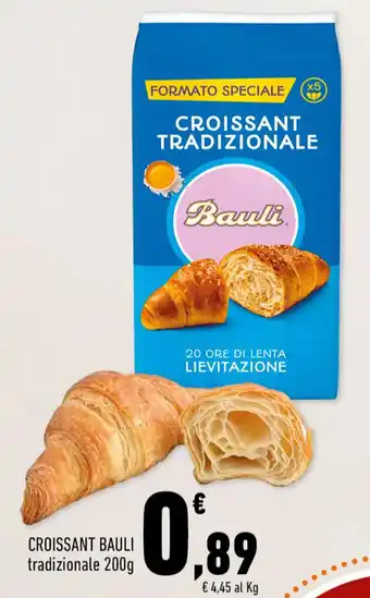 Conad CROISSANT BAULI tradizionale 200g offerta