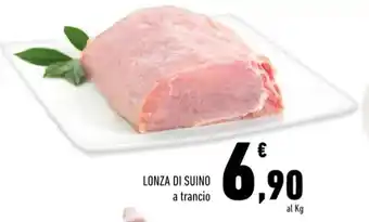 Conad LONZA DI SUINO a trancio offerta