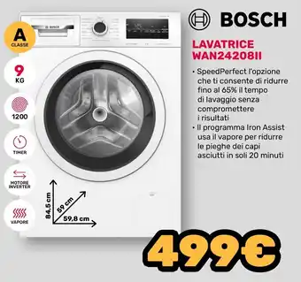 Fiducia & Convenienza BOSCH LAVATRICE WAN24208II offerta