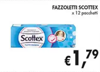 Coal FAZZOLETTI SCOTTEX x 12 pacchetti offerta