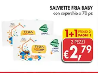 Coal SALVIETTE FRIA BABY con coperchio x 70 pz offerta