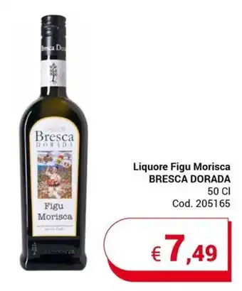Centro Cash Liquore Figu Morisca BRESCA DORADA 50 Cl offerta