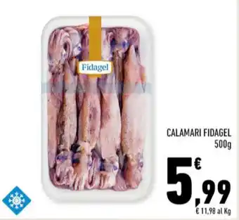 Conad CALAMARI FIDAGEL 500g offerta