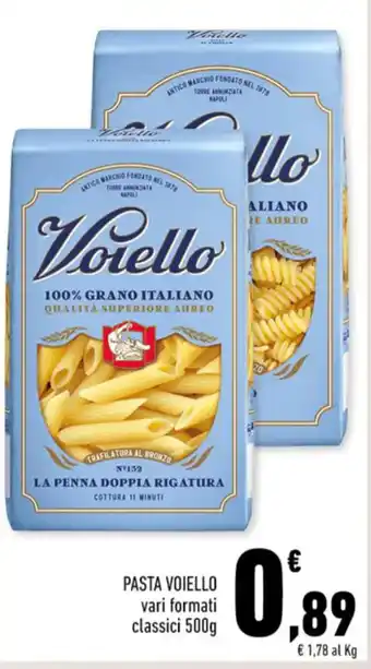 Conad PASTA VOIELLO vari formati classici 500g offerta