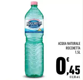 Conad ACQUA NATURALE ROCCHETTA 1,5L offerta