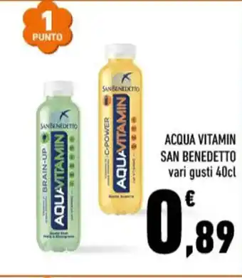 Conad ACQUA VITAMIN SAN BENEDETTO vari gusti 40cl offerta