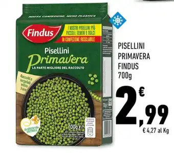Conad PISELLINI PRIMAVERA FINDUS 700g offerta