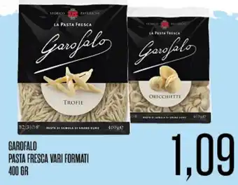 Supermercati Pasquale Prisco GAROFALO PASTA FRESCA VARI FORMATI 400 GR offerta