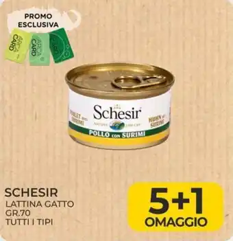 Arcaplanet SCHESIR LATTINA GATTO GR.70 TUTTI I TIPI offerta