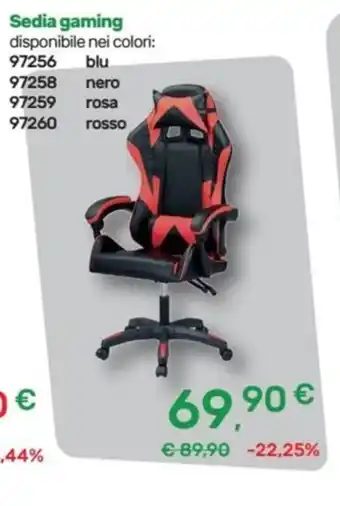 Sedia gaming