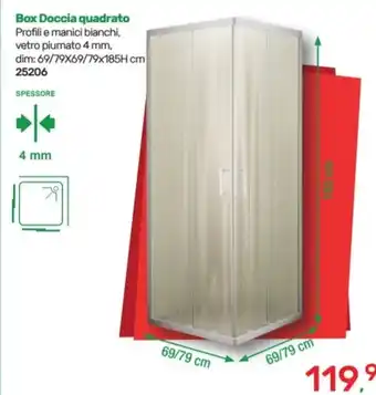Box Doccia quadrato