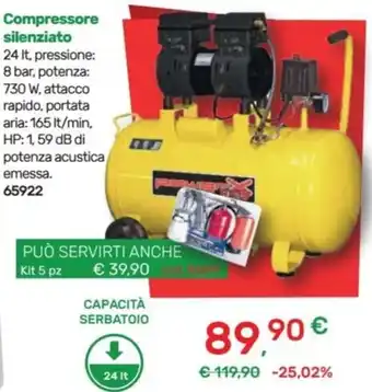 Compressore silenziato