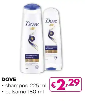 La Saponeria DOVE shampoo 225 ml balsamo 180 ml offerta