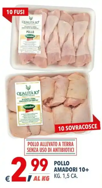 A&O Amadori Pollo 10+ 1,5kg offerta
