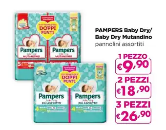 La Saponeria PAMPERS Baby Dry/ Baby Dry Mutandino pannolini assortiti 2 PEZZI offerta