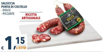 A&O Salsiccia Punta di Coltello offerta