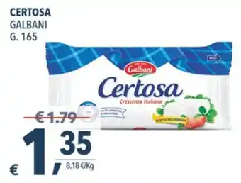 A&O Galbani Certosa 165g offerta